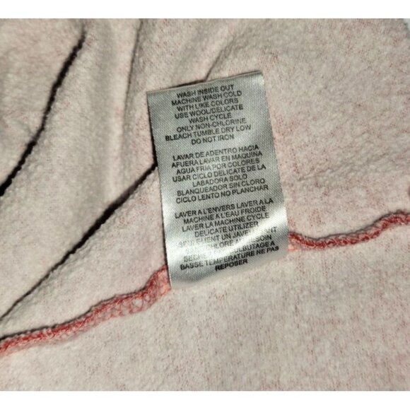 Coca-Cola Cropped Sweatshirt Red Ombre Size M - Picture 6 of 7